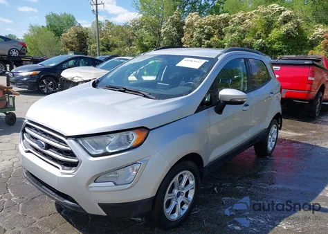 2020 Ford Ecosport Se из США, поврежденный, VIN MAJ3S2GE0LC342545